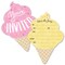 Big Dot of Happiness Scoop Up the Fun - Ice Cream - Shaped Fill-in Invitations - Sprinkles Party Invitation Cards with Envelopes - Set of 12